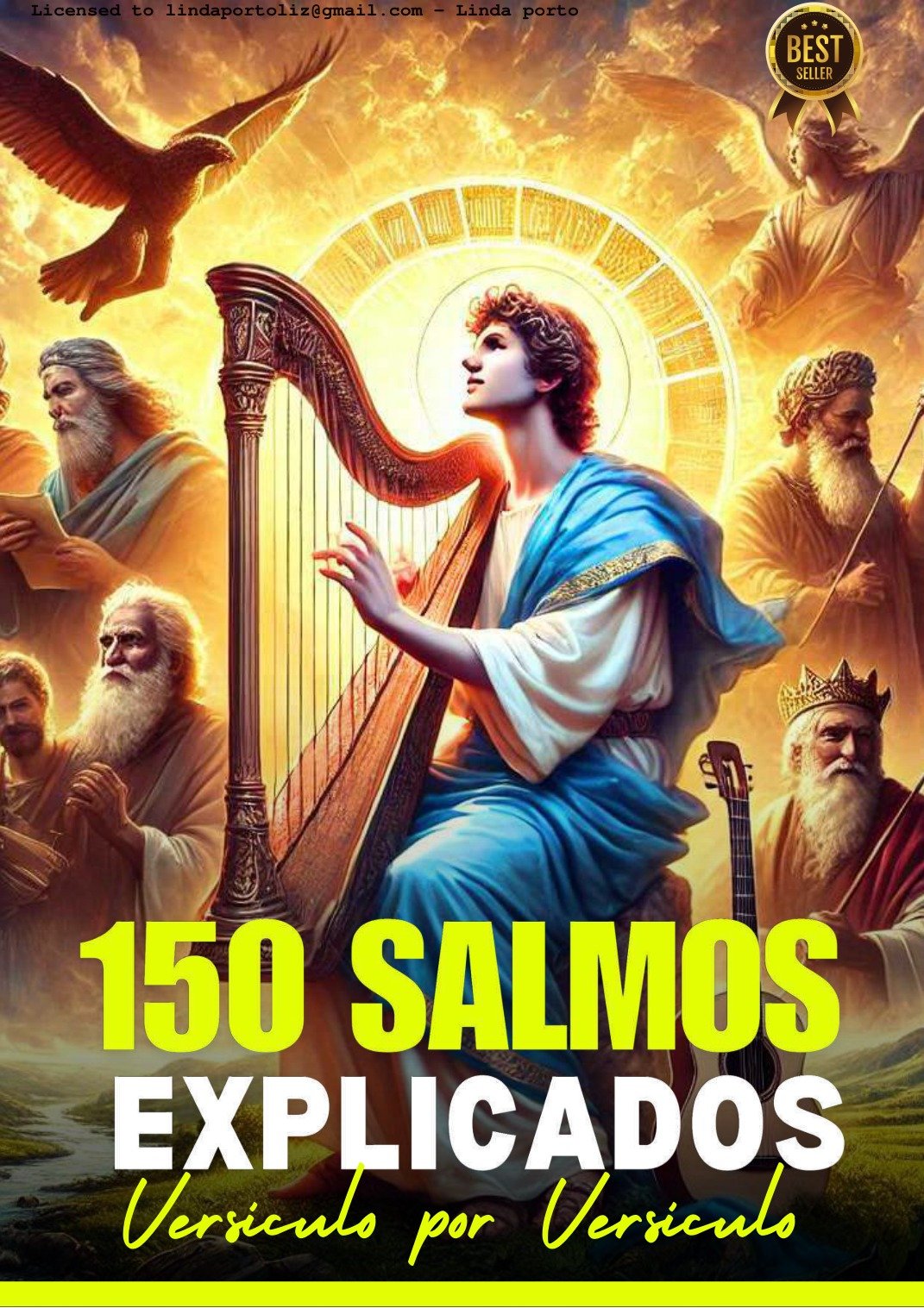 Capa real do material 150 Salmos Explicados